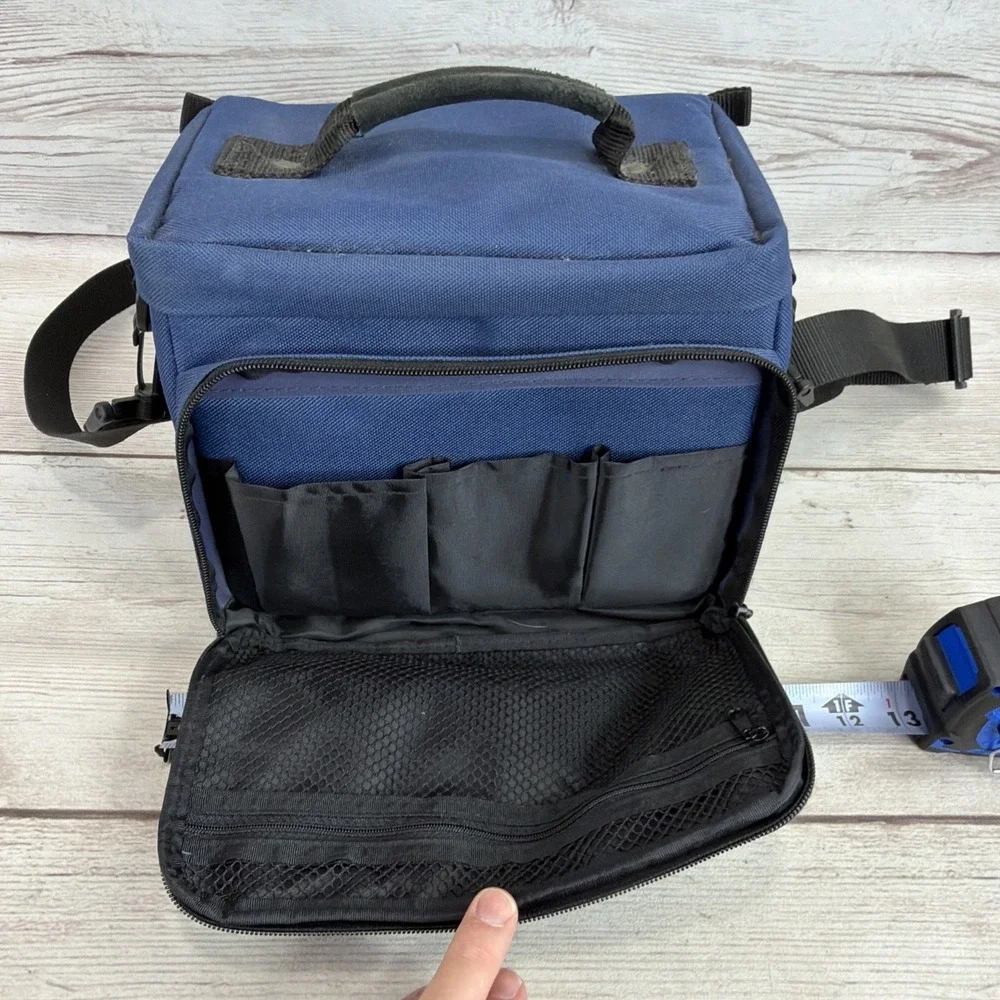 VTG Quantaray 35mm Camera Bag Blue 10
